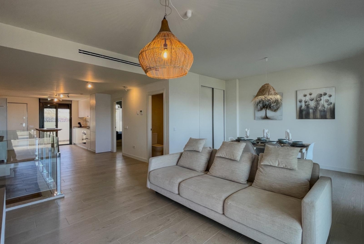 Modern Duplex Near Benidorm in Camporrosso Village Complex