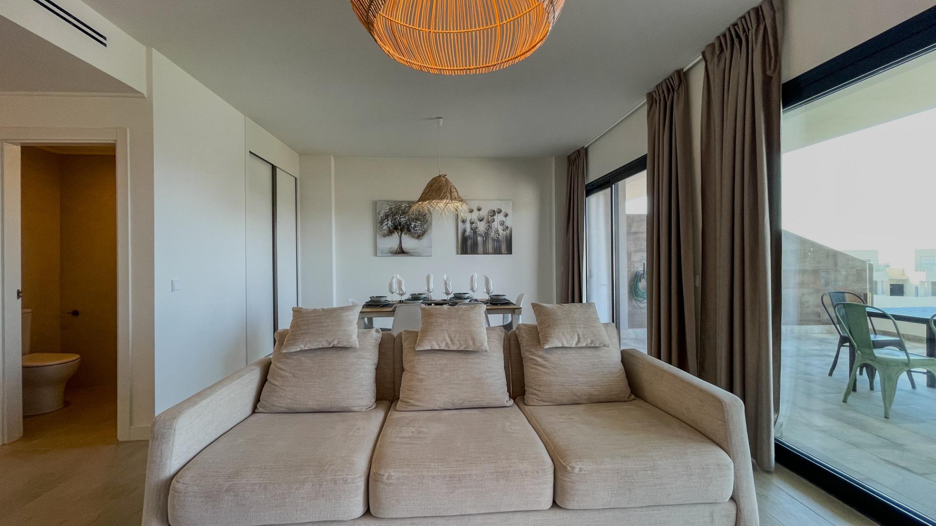 4-57-5 Modern Duplex Near Benidorm in Camporrosso Village Complex