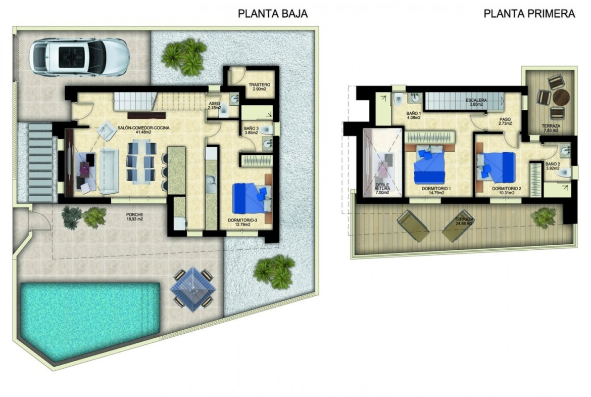 NEW BUILD MODERN VILLAS IN BENIJOFAR