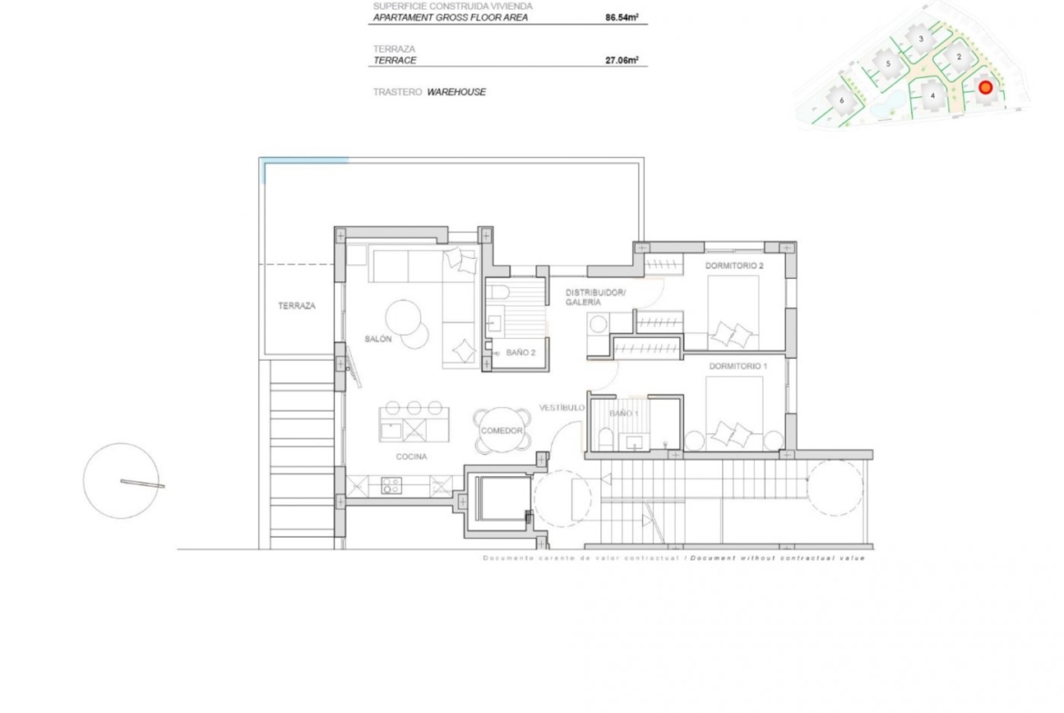 NEW BUILD APARTMENTS IN PRIVATE GATED RESORT IN PROVINCE OF MURCIA