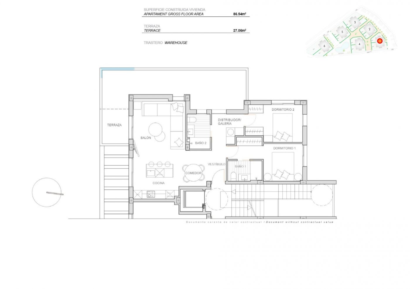 4-6-35 NEW BUILD APARTMENTS IN PRIVATE GATED RESORT IN PROVINCE OF MURCIA