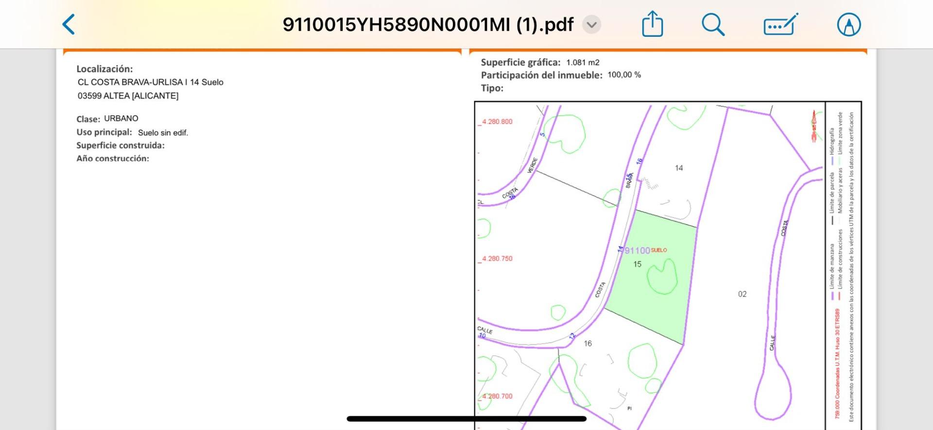 Land for sale in Altea la Vella — your perfect corner on the coast!