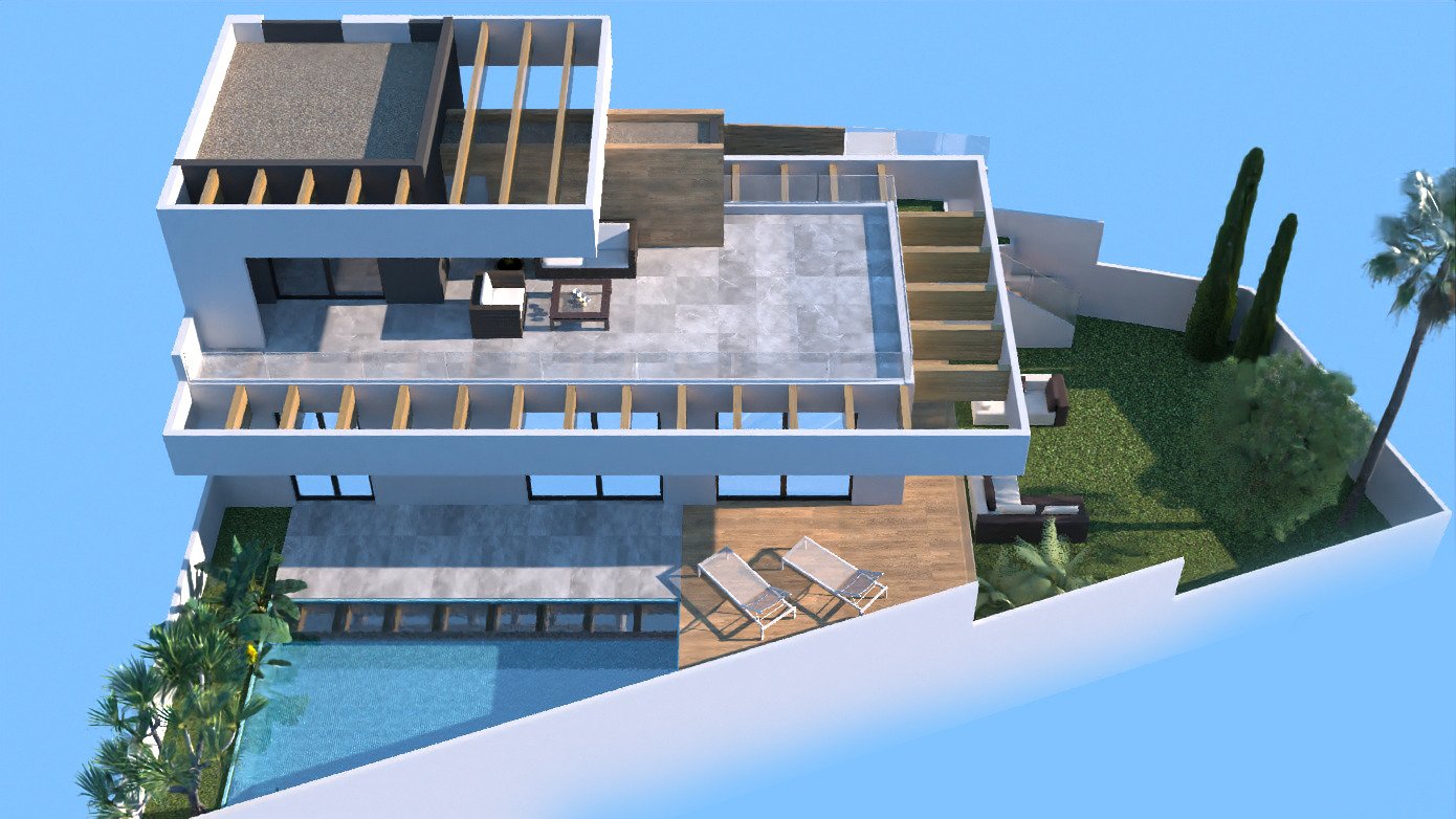 BEAUTIFUL BIG VILLA WITH VIEWS TO THE GOLF COURSE “LA MARQUESA”!