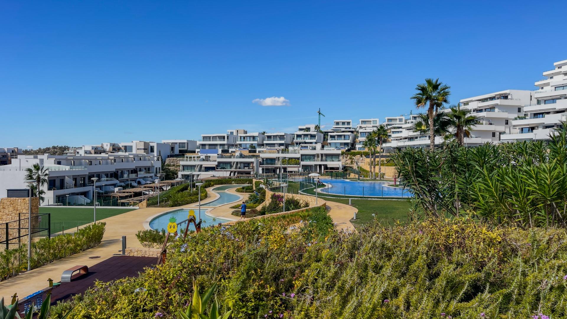 4-66-3 Modern Duplex Near Benidorm in Camporrosso Village Complex