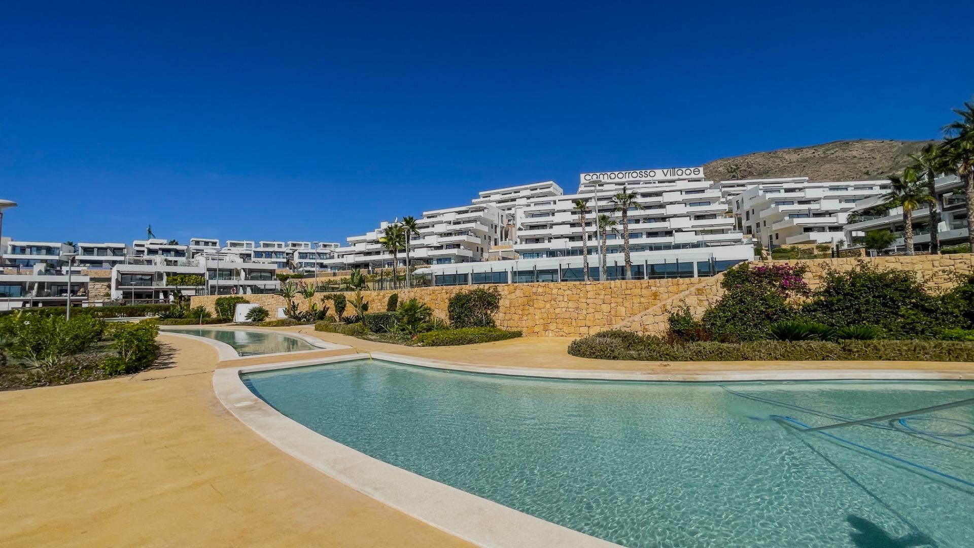 4-69-3 Modern Duplex Near Benidorm in Camporrosso Village Complex