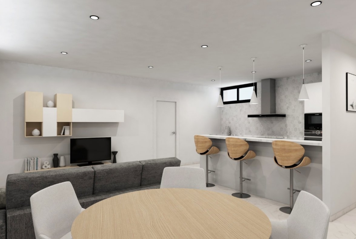 Villas de obra nueva con piscina en La Nucia
