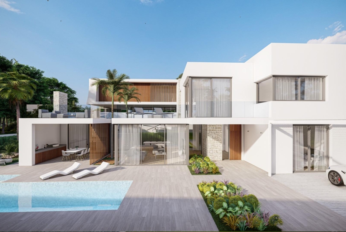 New luxury villa with pool in Albir