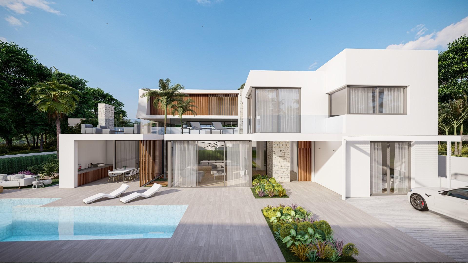 4-7-32 New luxury villa with pool in Albir