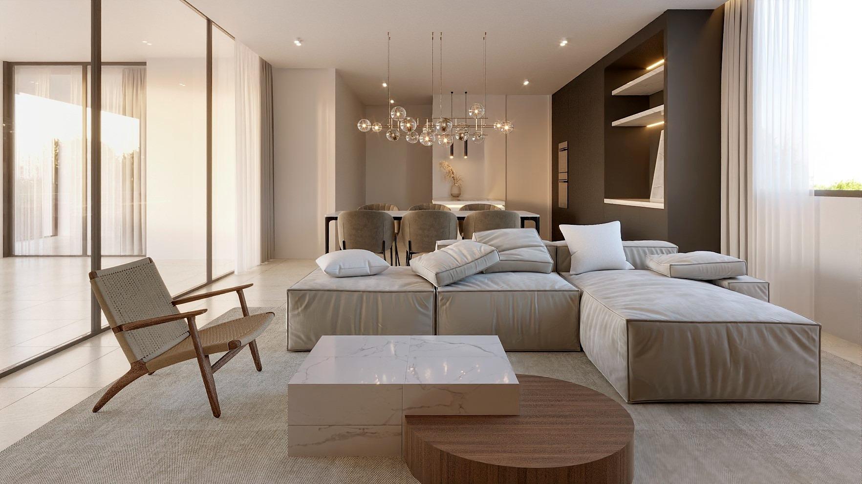 4-7-51 New apartments in complete urbanization and sea views