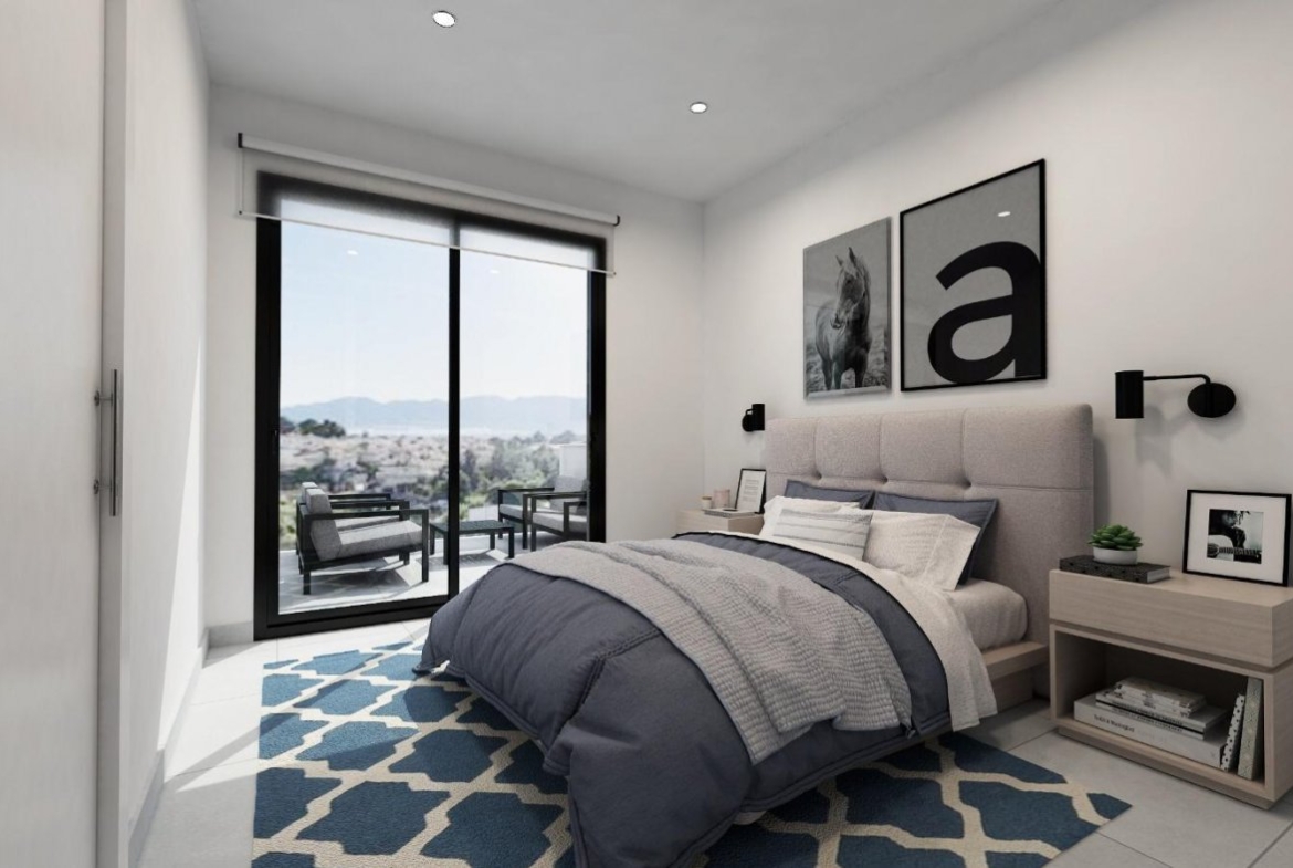 Villas de obra nueva con piscina en La Nucia