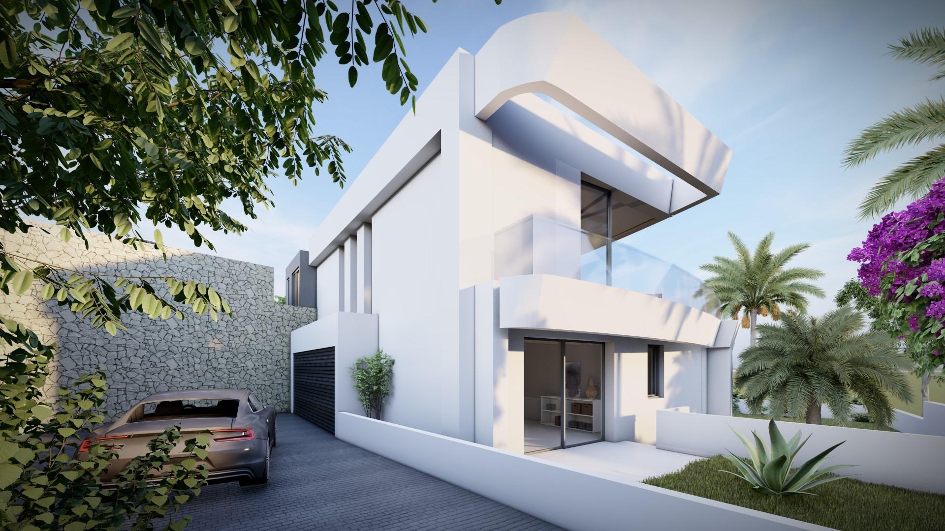 Luxe villa met uitzicht op zee