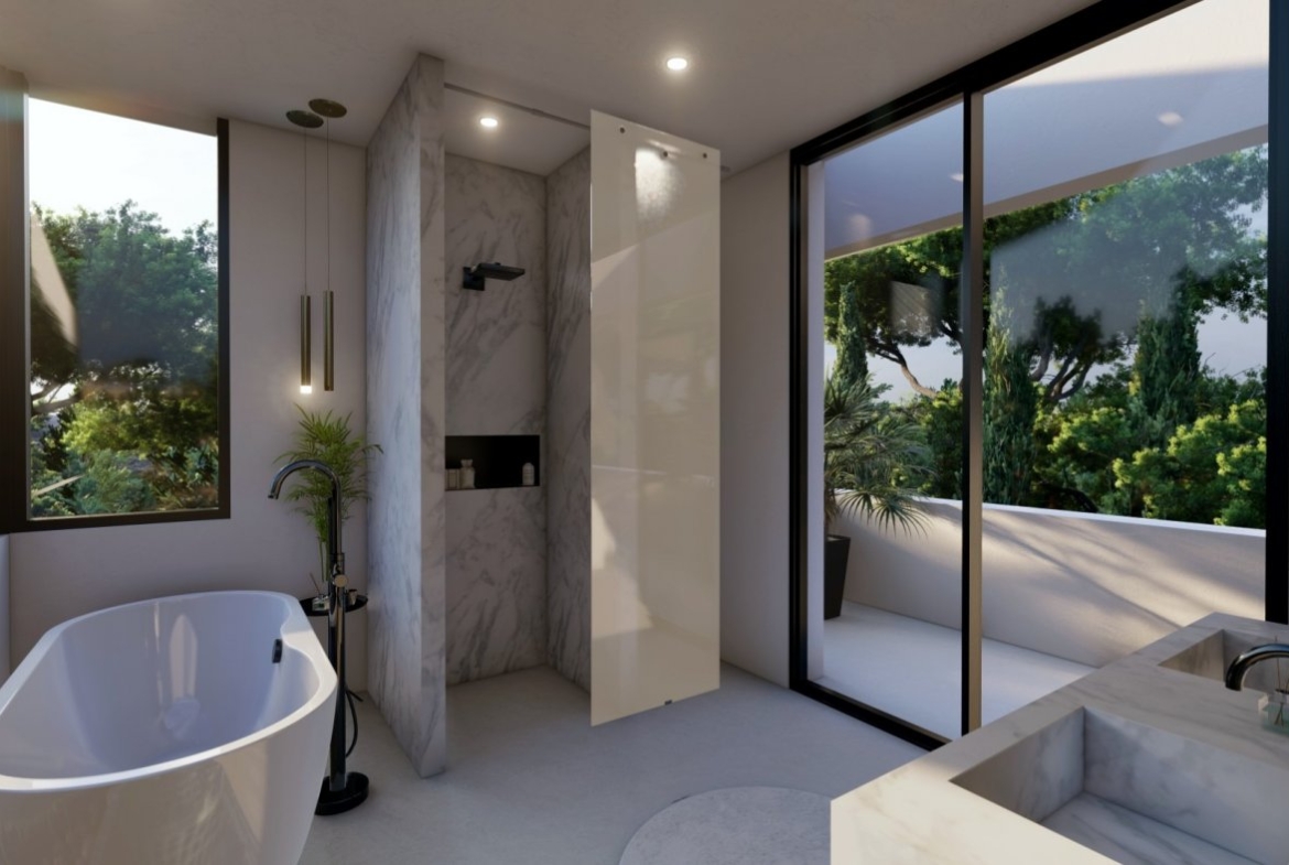Luxury villa in the Bassetes area of ​​Benissa