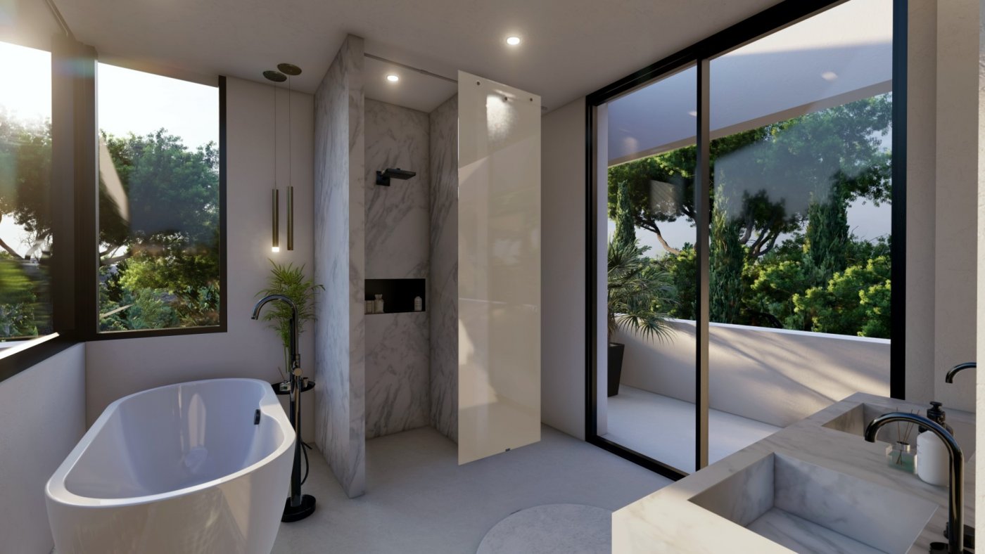 Luxury villa in the Bassetes area of ​​Benissa