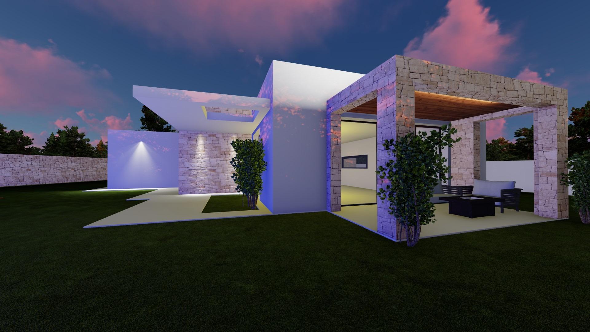 Luxury villa with its own pool