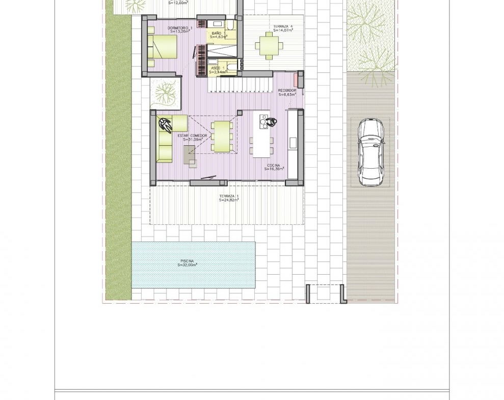 NEW CONSTRUCTION VILLAS 250 m FROM THE BEACH IN CAMPOAMOR