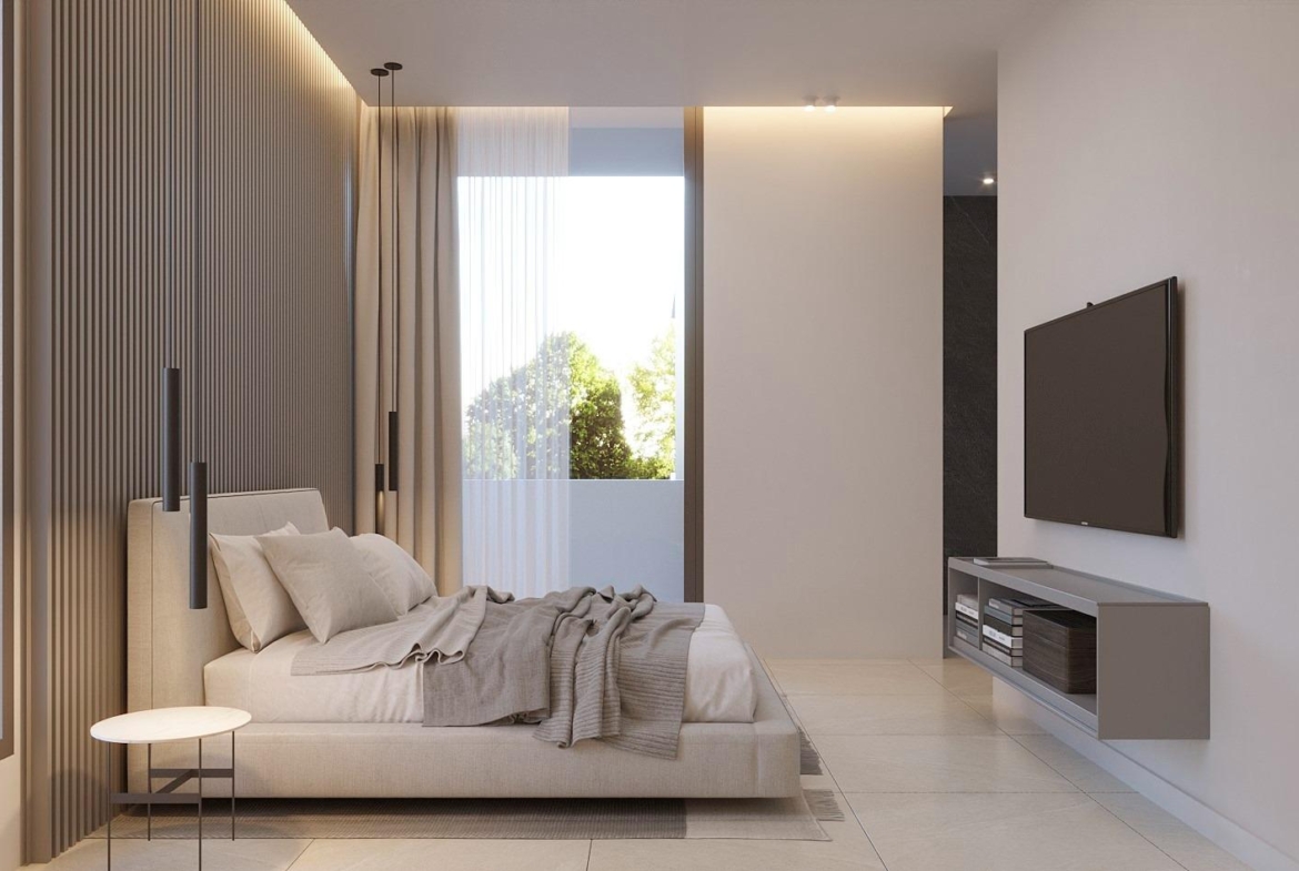 New apartments in complete urbanization and sea views