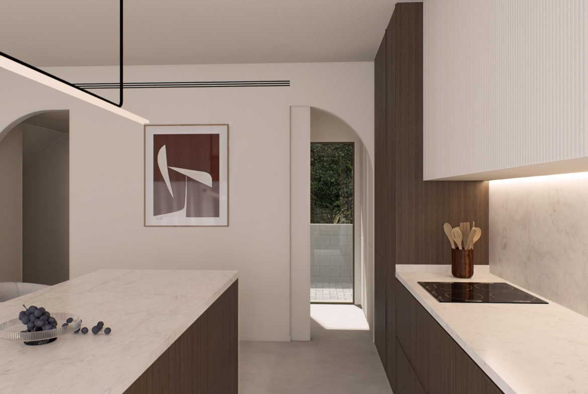 OBRA NUEVA EN GRAN ALACANT. DRIE DOLLAR. JARDIN Y PROPIA PISCINA. MODELO BELLAS.