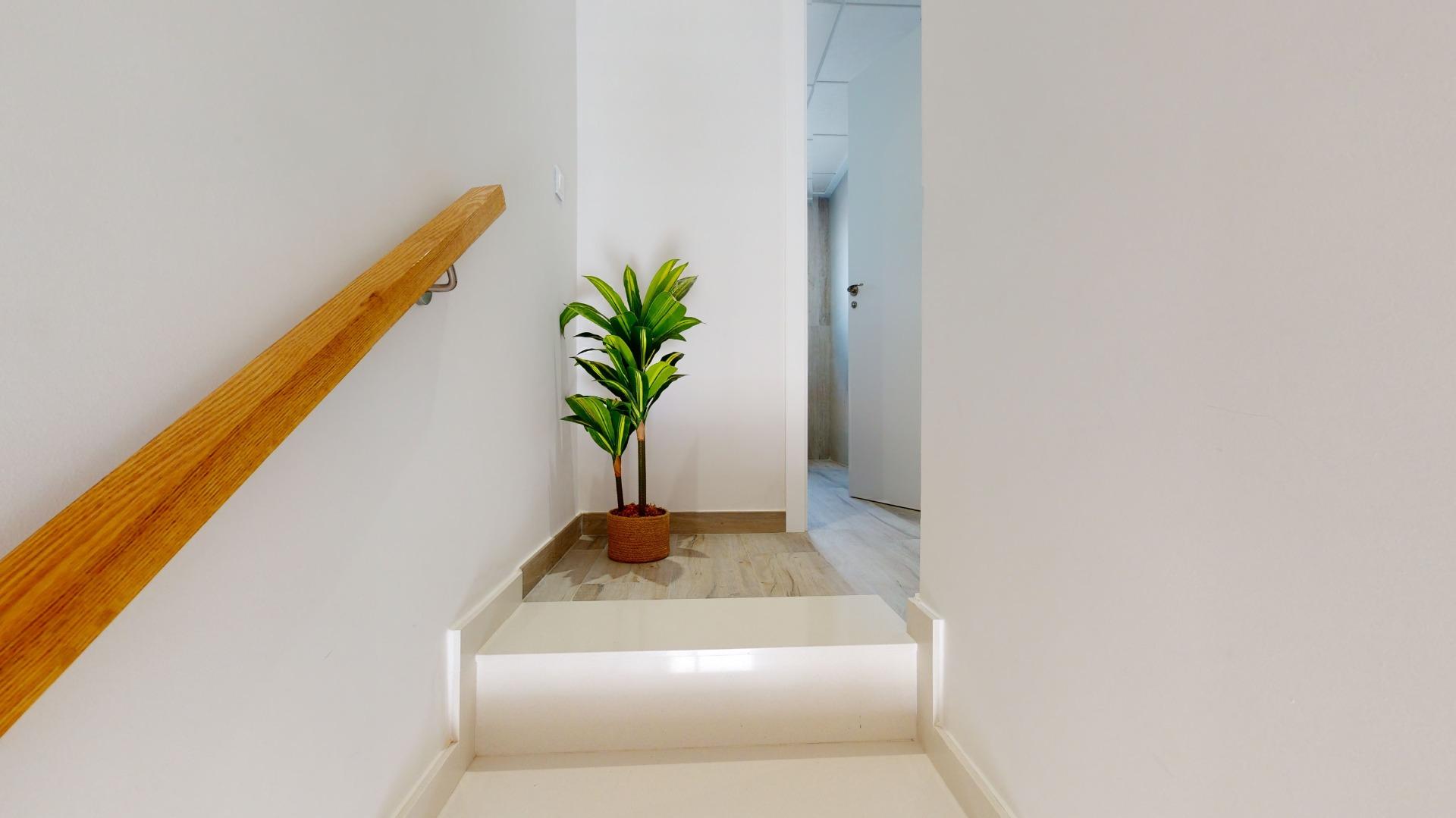 4-90-2 ADOSADOS DE OBRA NUEVA EN PILAR DE LA HORADADA. 3 DORM. 2 BAÑOS. CON PLAZA DE GARAJE Y PISCINA. 83 M2. JARDIN 33 M2. SOLARIUM 34 M2.