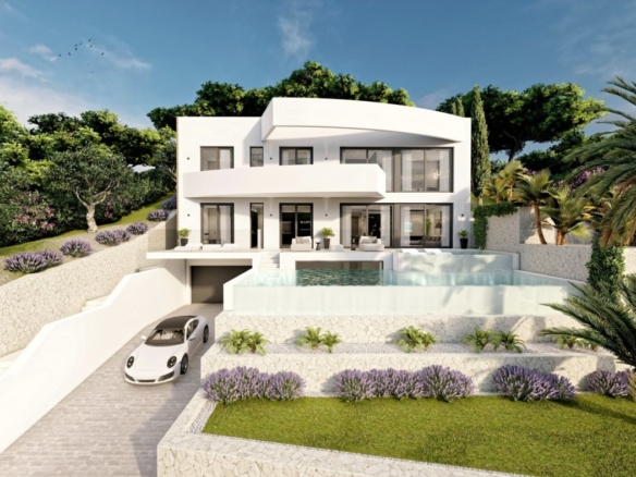 Villa de lujo a medida en Sierra de Altea
