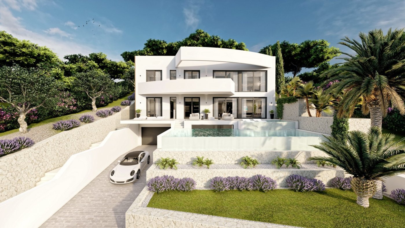 5-1-13 Villa de lujo a medida en Sierra de Altea