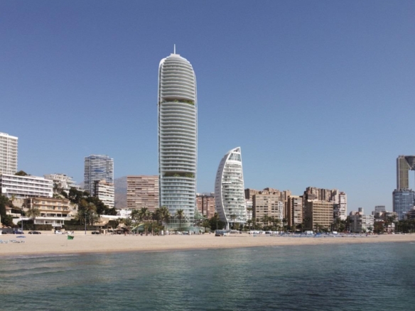 New exclusive apartments on the beachfront