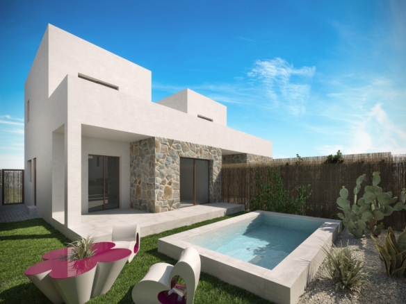 NEW BUILD SEMI-DETACHED VILLAS IN ORIHUELA COSTA