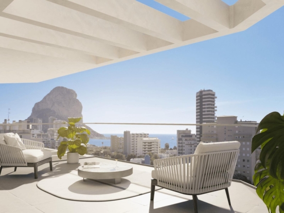 Newly built apartments facing the sea 🏝️