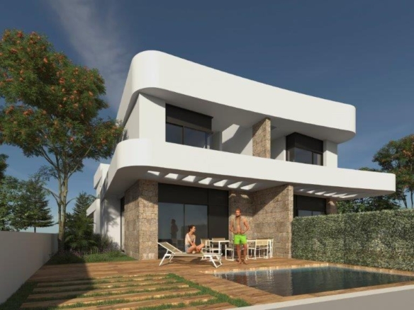 NEW CONSTRUCTION. LUXURY VILLAS. TOWNHOUSES. IN MONTESINOS LA HERRADA