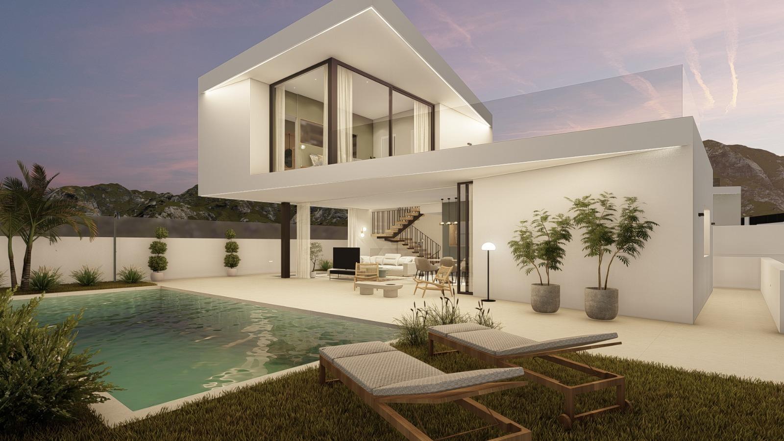 Luxe residentieel complex in Polop