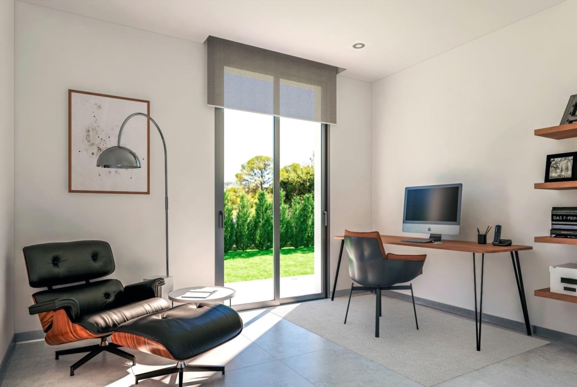 New luxury villas with private pool in Sierra Cortina