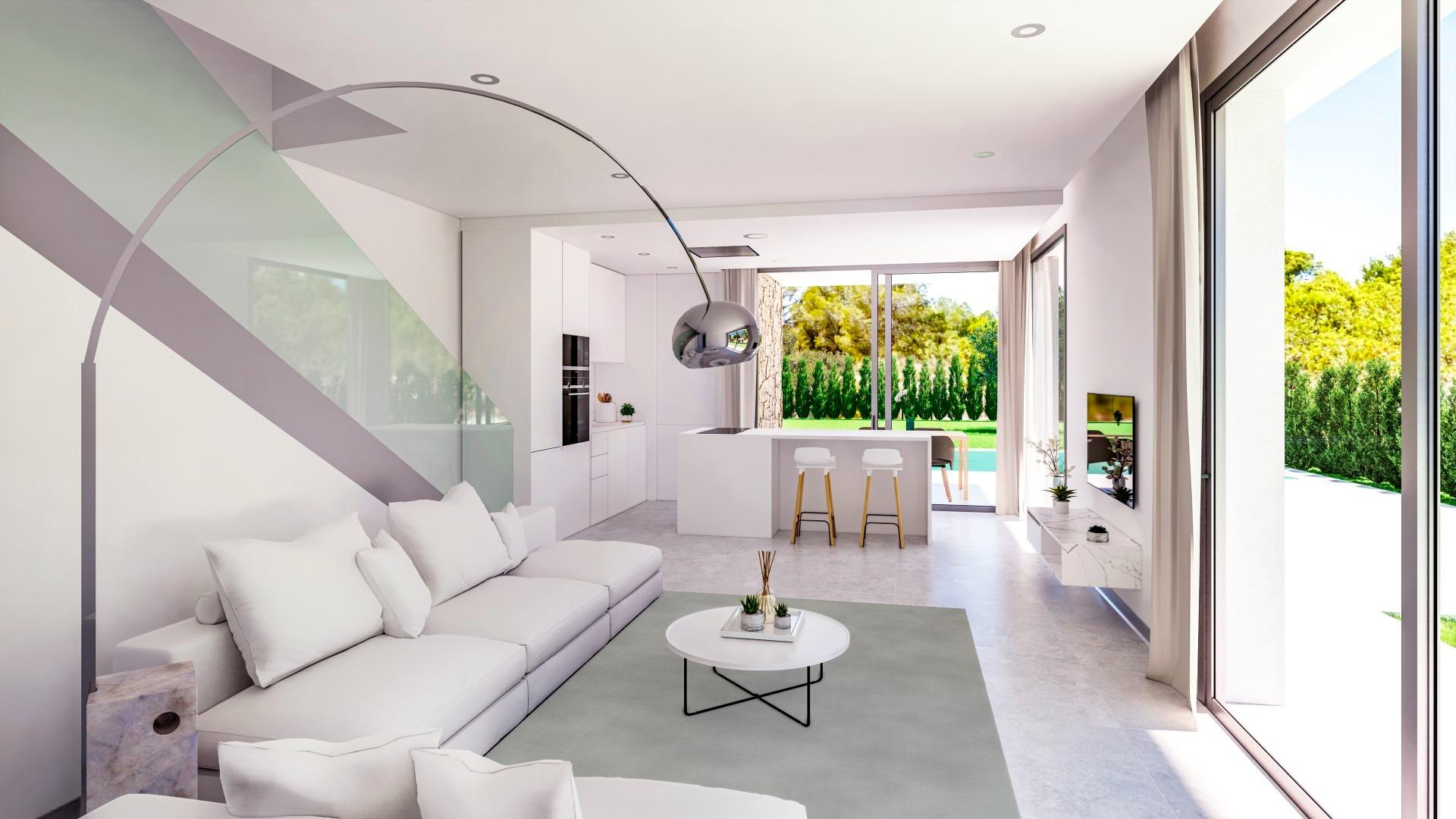 New luxury villas with private pool in Sierra Cortina