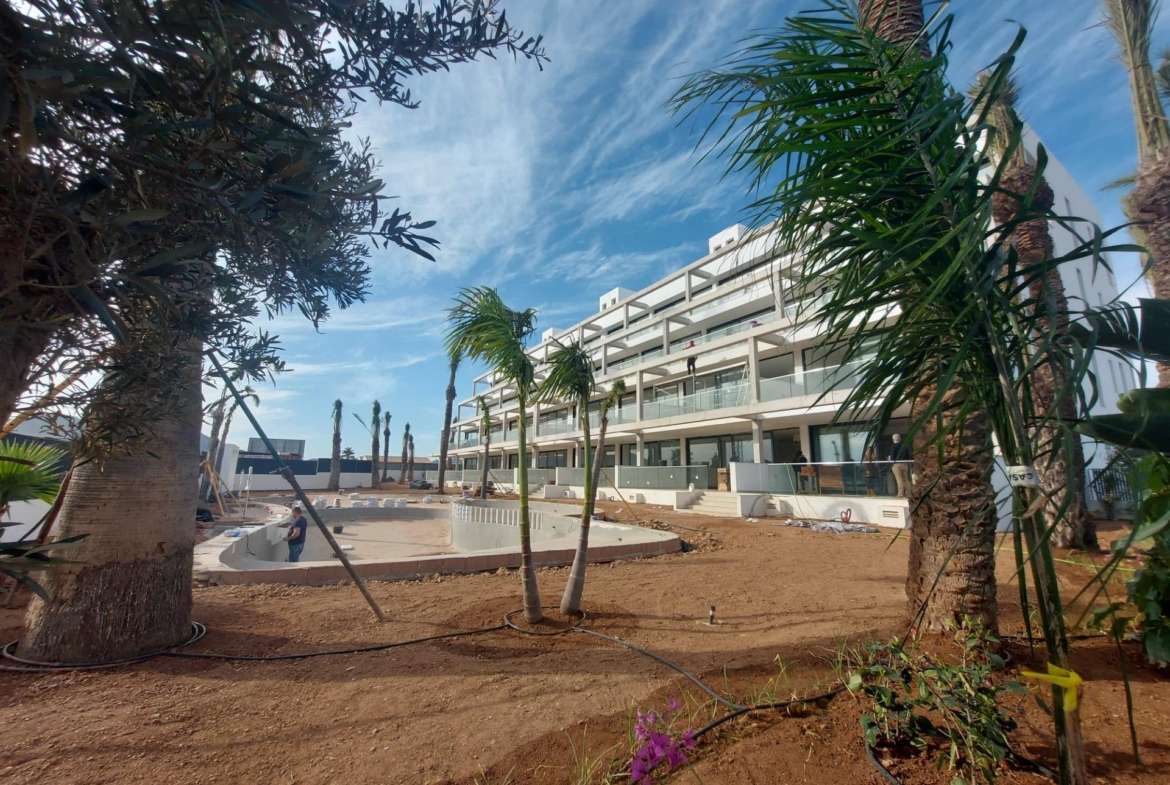 Apartment in Cabo de Palos with sea views and community pool
