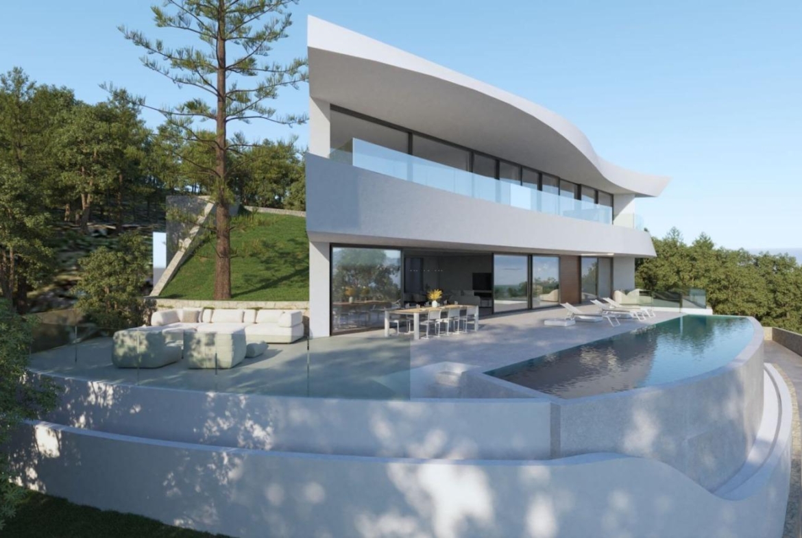 Luxury villa with exclusive design in the Sierra de Altea