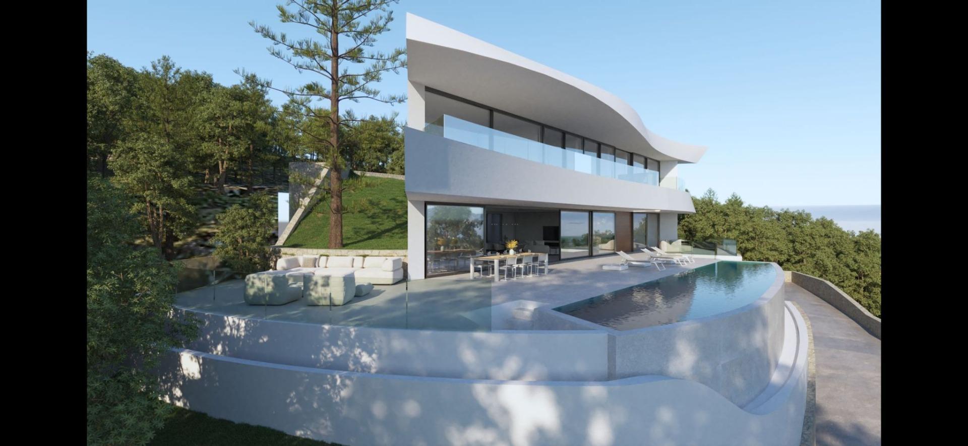 5-11-37 Luxury villa with exclusive design in the Sierra de Altea
