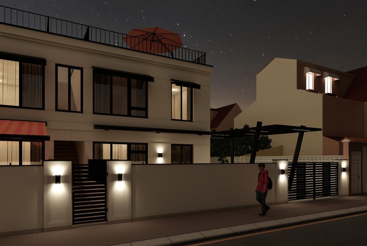 OBRA NUEVA! BUNGALOW EN PLANTA ALTA CON SOLARIUM PRIVADO DE 63 M2. 3 DORM. 2 BAÑOS. SUPERFICIE 71 M2.