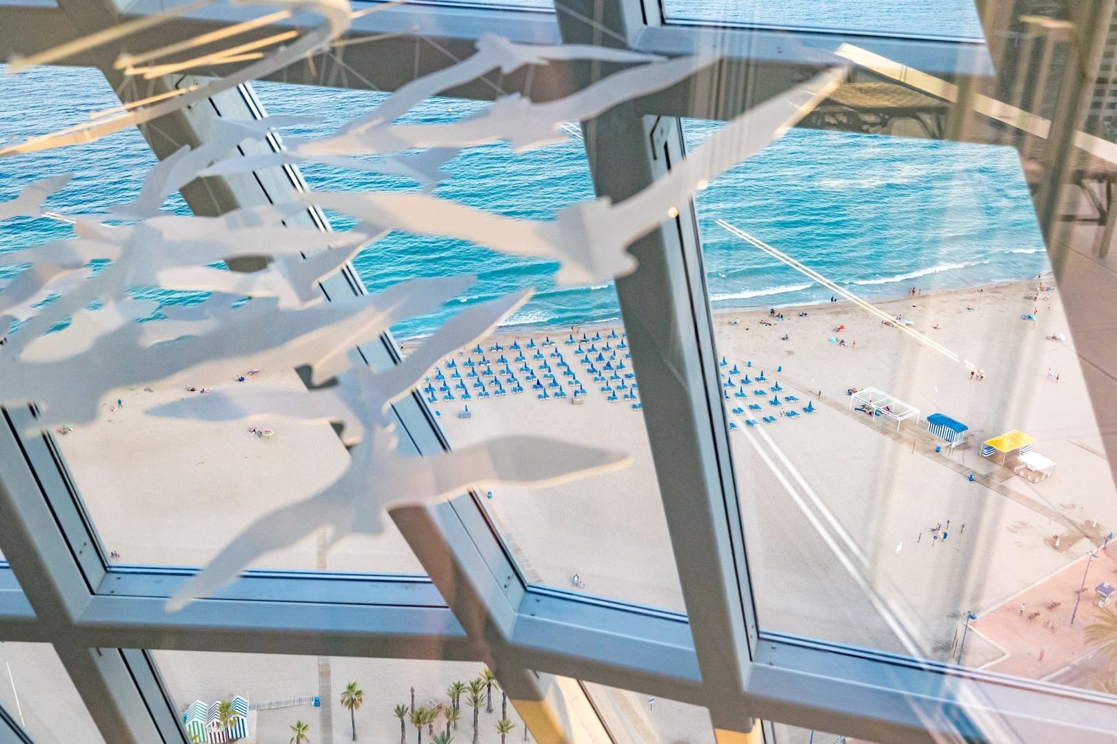 Last luxury apartments on the first line of Poniente beach