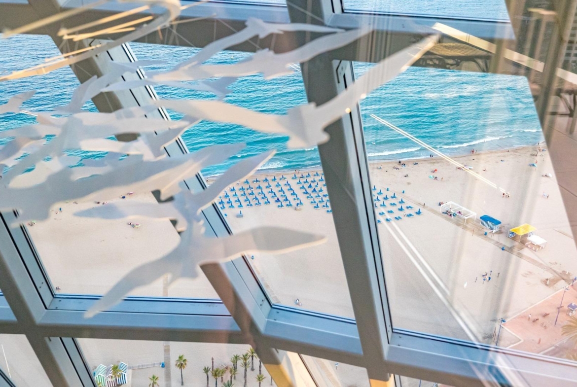 Last luxury apartments on the first line of Poniente beach