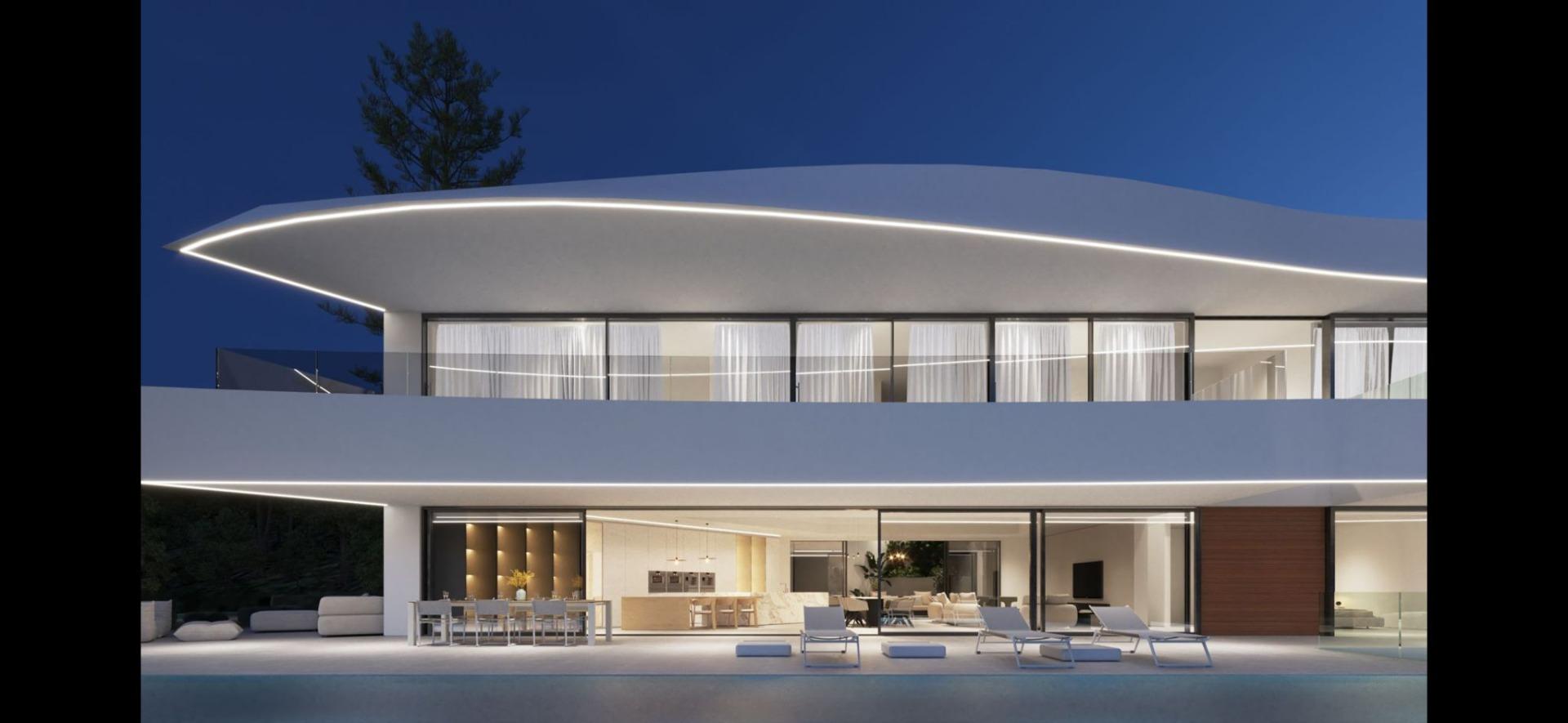 5-12-35 Luxury villa with exclusive design in the Sierra de Altea
