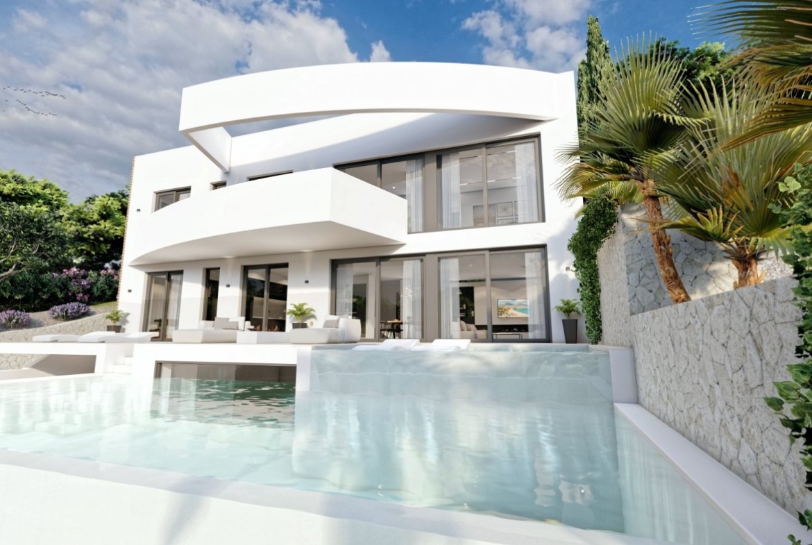 Villa de lujo a medida en Sierra de Altea
