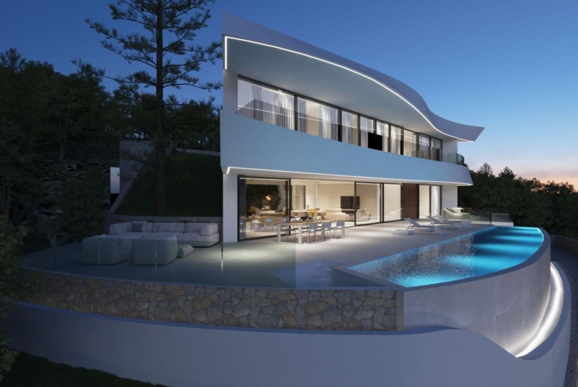 Luxury villa with exclusive design in the Sierra de Altea