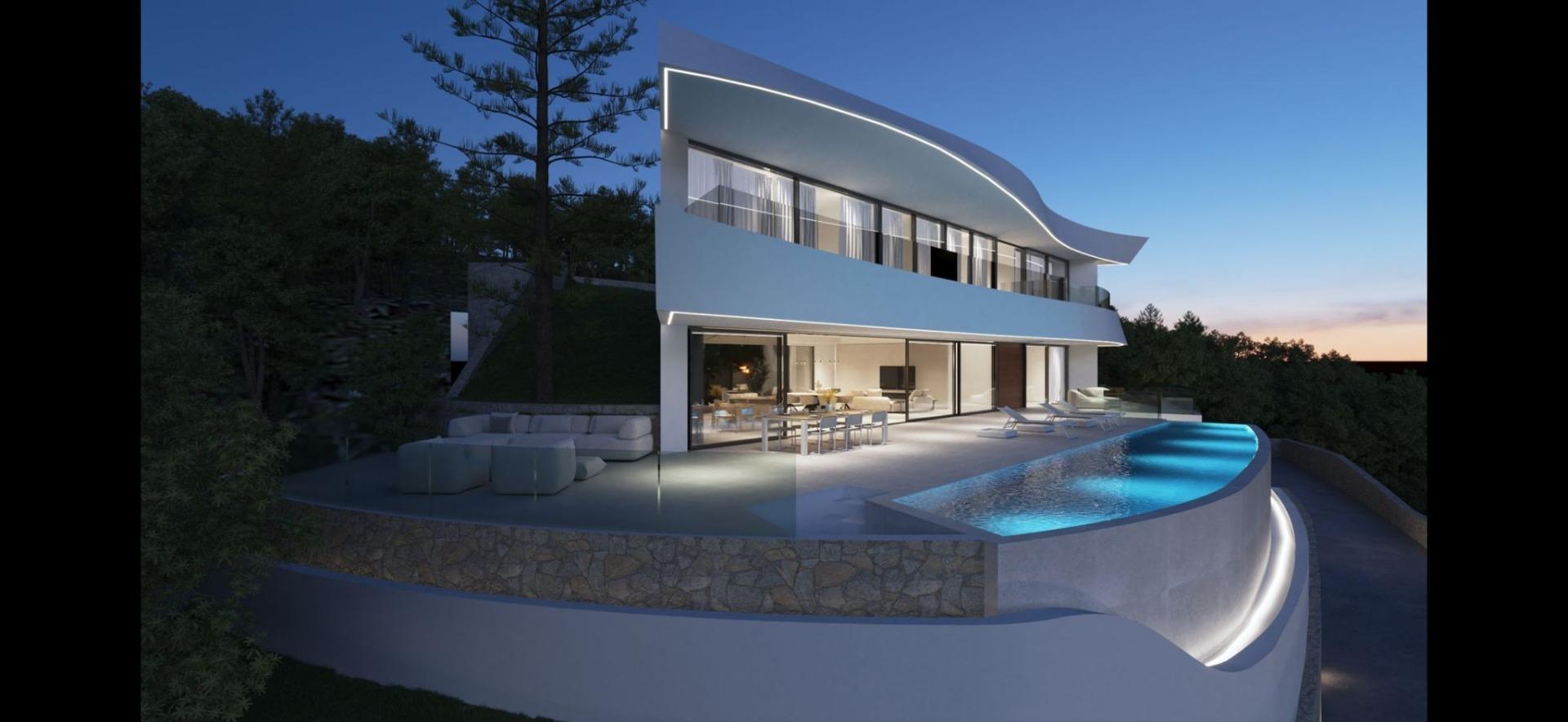 5-13-34 Luxury villa with exclusive design in the Sierra de Altea