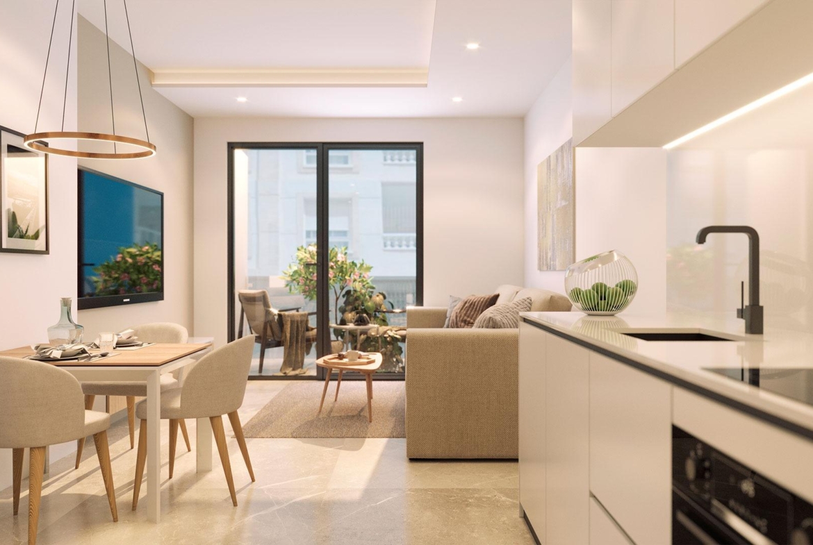 NEW BUILD IN PLAYA DE ACEQUION. 2 BEDROOMS. 2 BATHROOMS. COMMUNITY POOL. BARBECUE AND CHILL-OUT AREA.