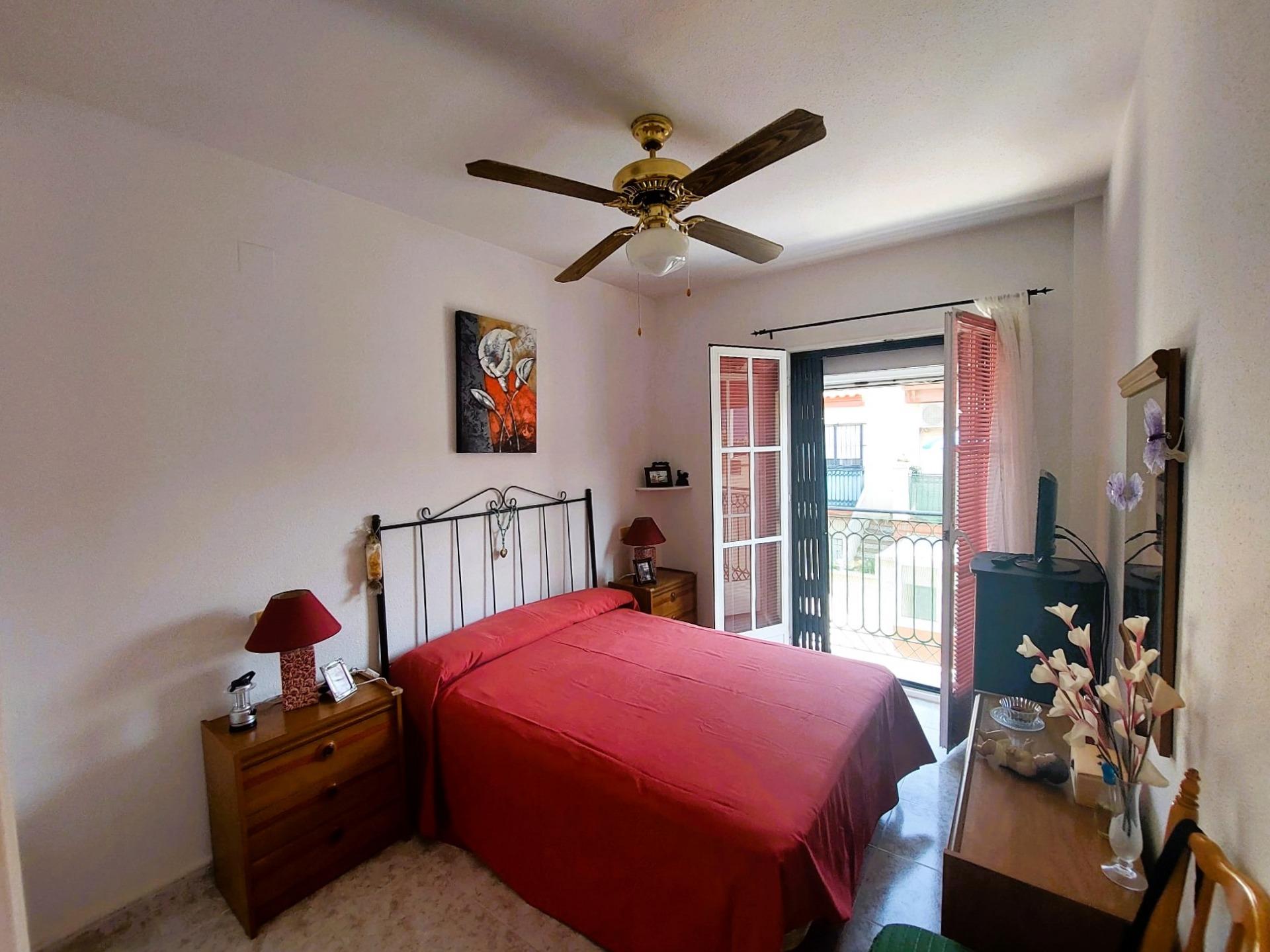 Nice bungalow on the upper floor with private solarium and sea views