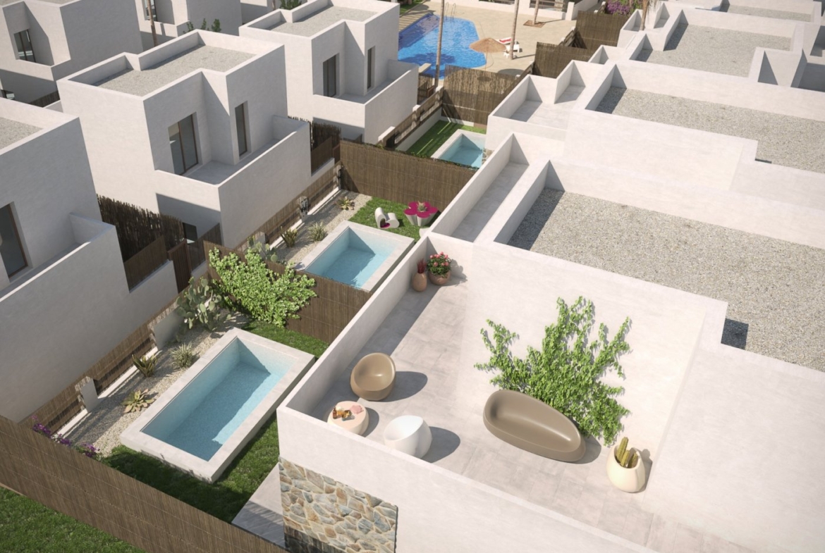 NEW BUILD SEMI-DETACHED VILLAS IN ORIHUELA COSTA