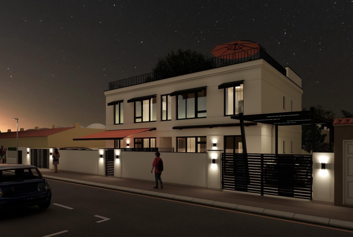 OBRA NUEVA! BUNGALOW EN PLANTA ALTA CON SOLARIUM PRIVADO DE 63 M2. 3 DORM. 2 BAÑOS. SUPERFICIE 71 M2.