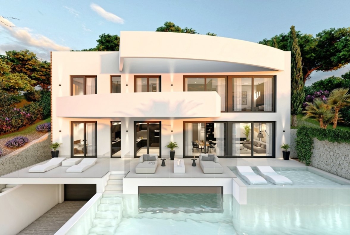 Villa de lujo a medida en Sierra de Altea