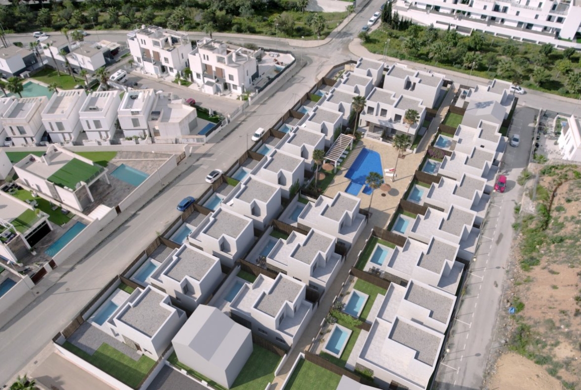 NEW BUILD SEMI-DETACHED VILLAS IN ORIHUELA COSTA