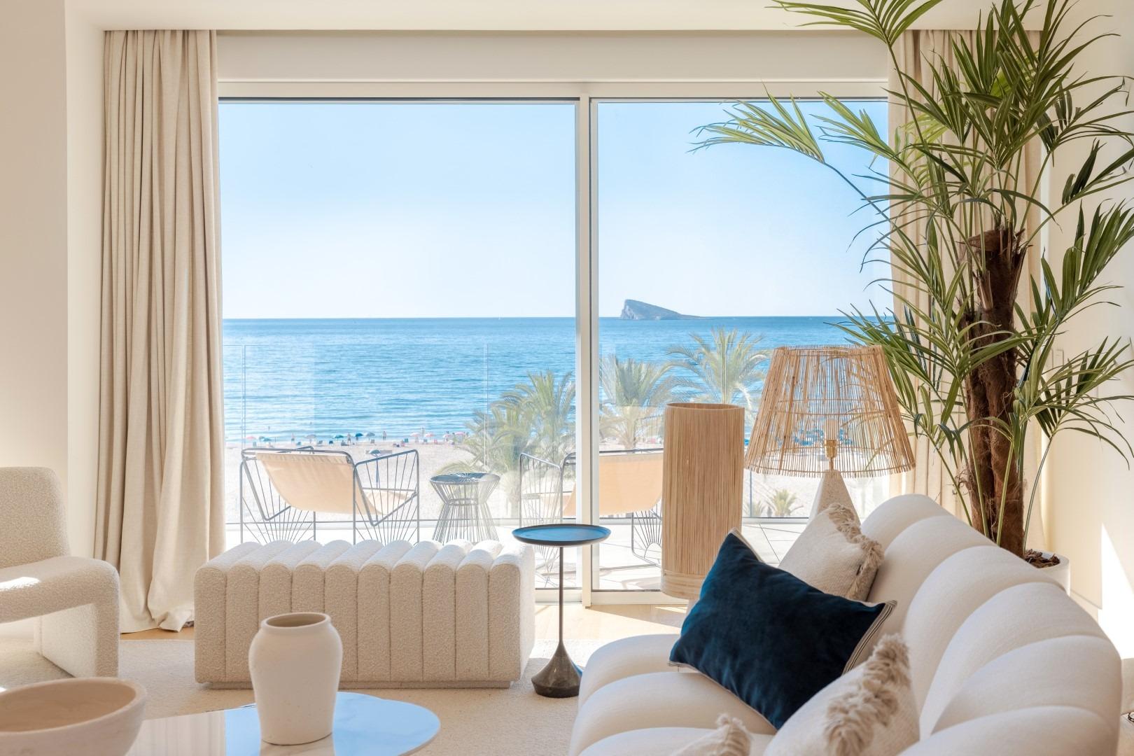 Last luxury apartments on the first line of Poniente beach