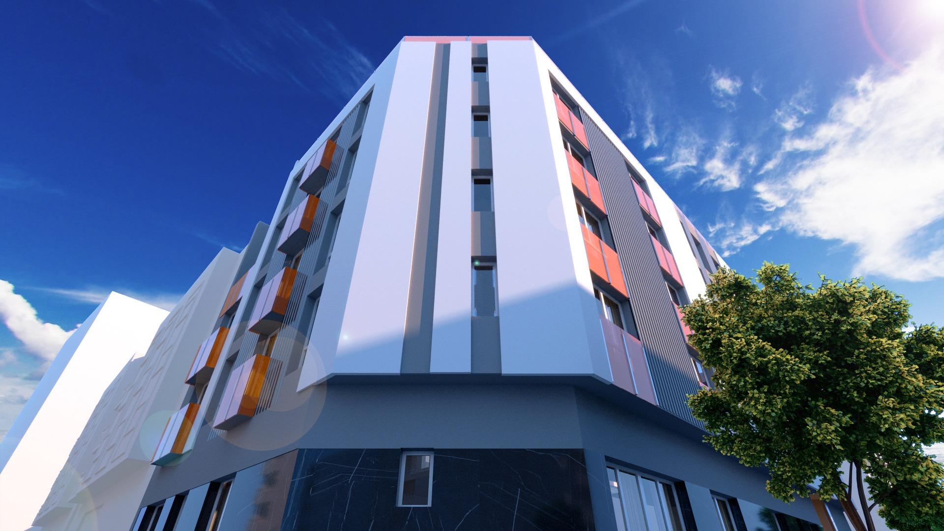 5-16-32 Nueva construcción de edificio moderno en el corazón de Las Carolinas en Alicante.