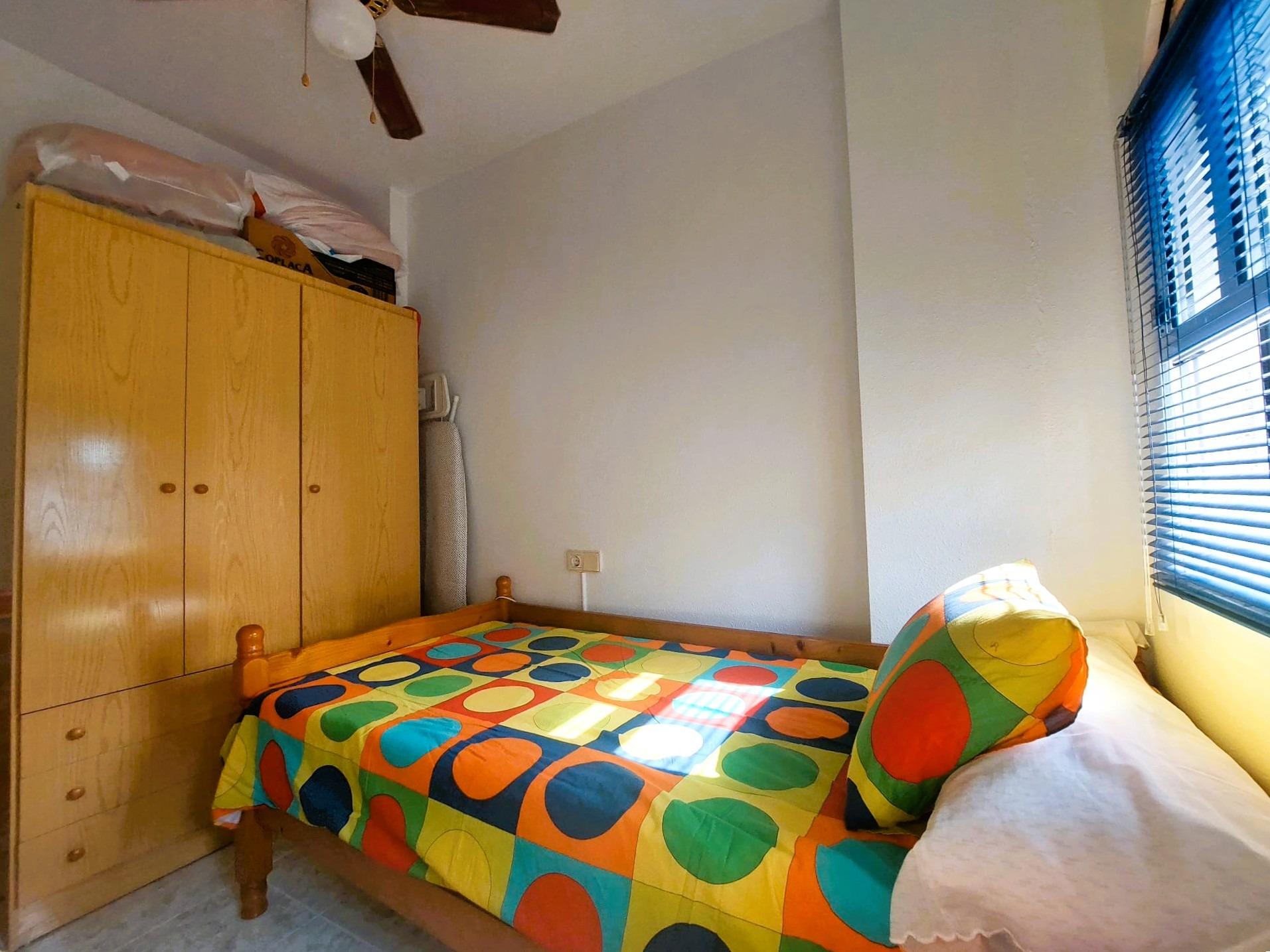 Nice bungalow on the upper floor with private solarium and sea views